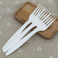 Opsticle Biodegradable cutlery, namely, knives, forks and spoons