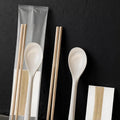 Opsticle Disposable tableware, namely, knives, forks and spoons
