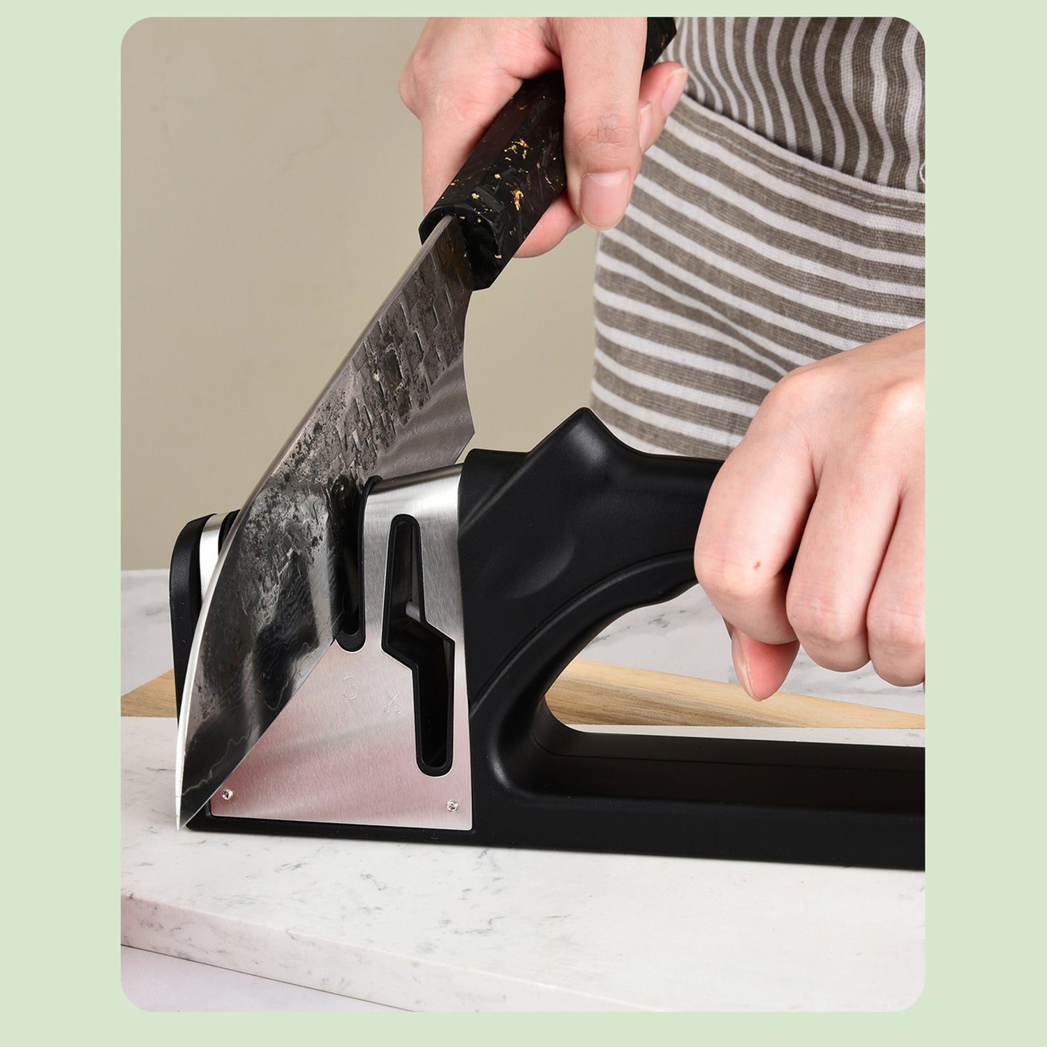 Opsticle Hand tools, namely, knife sharpeners