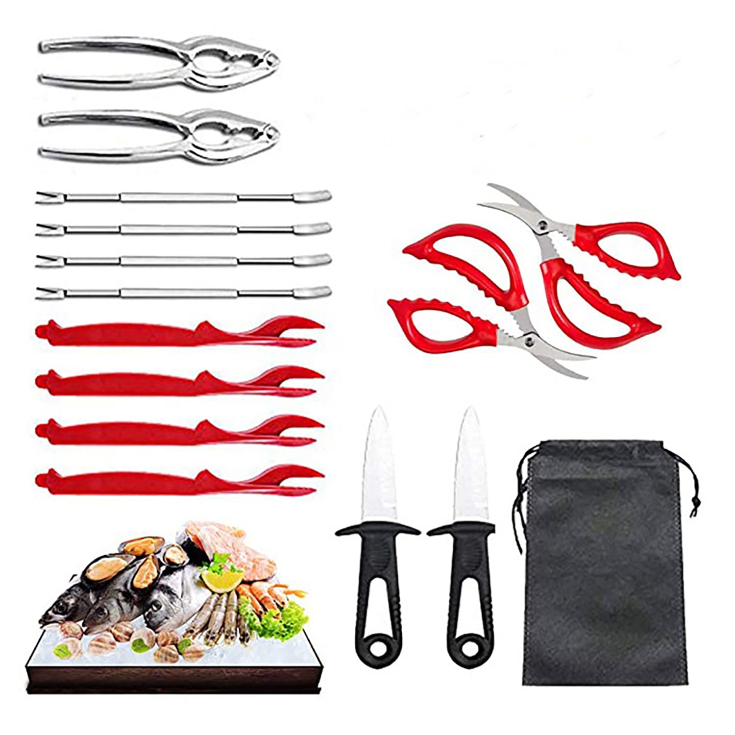 Opsticle Hand-operated Seafood Tools Set