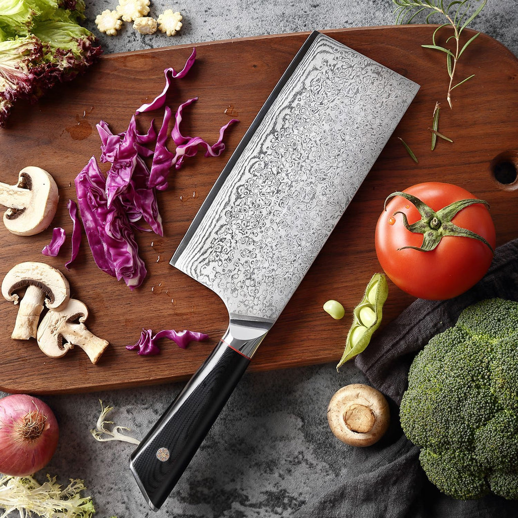 Opsticle Ultra Sharp Japanese Chef's Knives, Full-tang Chopping Knife