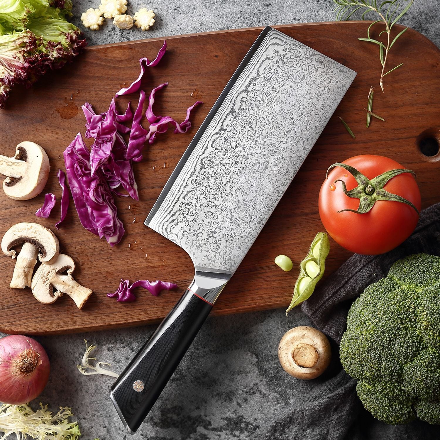 Opsticle Ultra Sharp Japanese Chef's Knives, Full-tang Chopping Knife