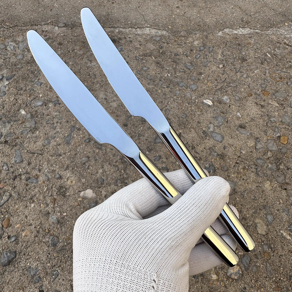 Opsticle Table Knives Set of 2 with Stainless Steel Blade