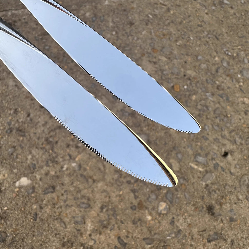 Opsticle Table Knives Set of 2 with Stainless Steel Blade