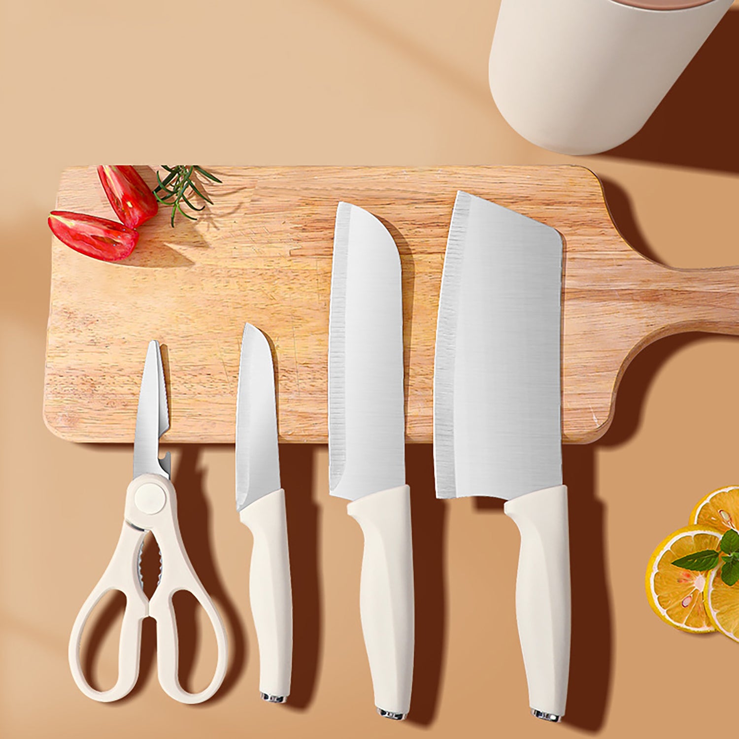 Opsticle Vegetable Paring Knife with Sharp Stainless Steel Blade