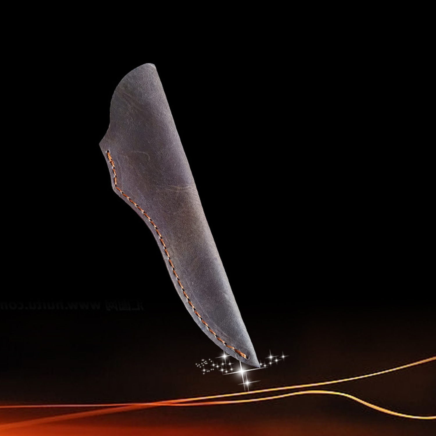 Opsticle Knife sheaths of leather